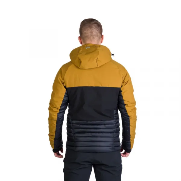 Pánska turistická bunda NORTHFINDER WATSON 579mustardblack