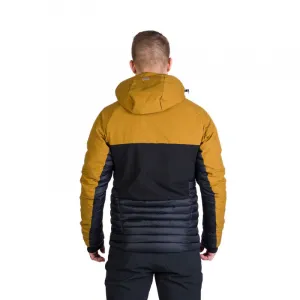 Pánska turistická bunda NORTHFINDER WATSON 579mustardblack