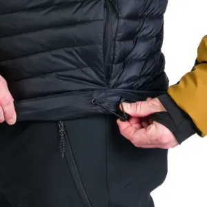 Pánska turistická bunda NORTHFINDER WATSON 579mustardblack