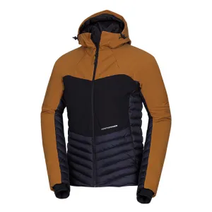 Pánska turistická bunda NORTHFINDER WATSON 579mustardblack