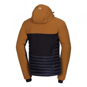 Pánska turistická bunda NORTHFINDER WATSON 579mustardblack