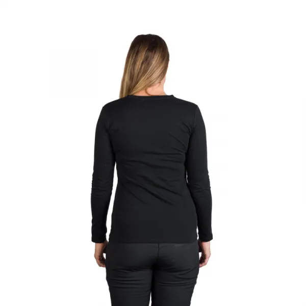 Dámske turistické tričko s dlhým rukávom NORTHFINDER DEANN 269black