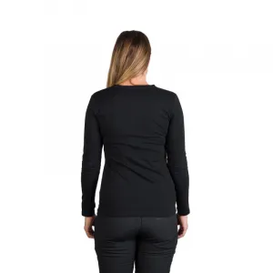 Dámske turistické tričko s dlhým rukávom NORTHFINDER DEANN 269black