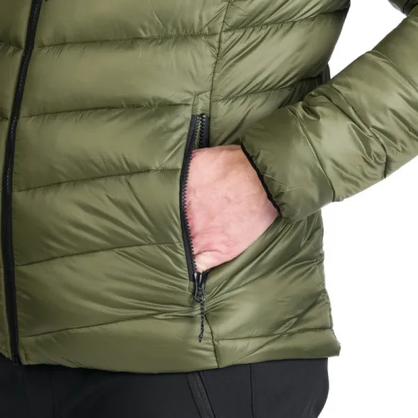 Pánska turistická bunda NORTHFINDER FEDERICO-550blackdarkgreen