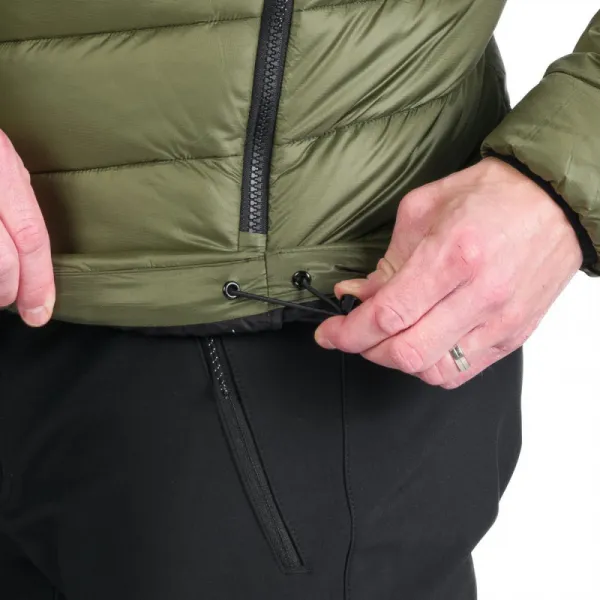 Pánska turistická bunda NORTHFINDER FEDERICO-550blackdarkgreen