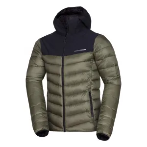 Pánska turistická bunda NORTHFINDER FEDERICO-550blackdarkgreen