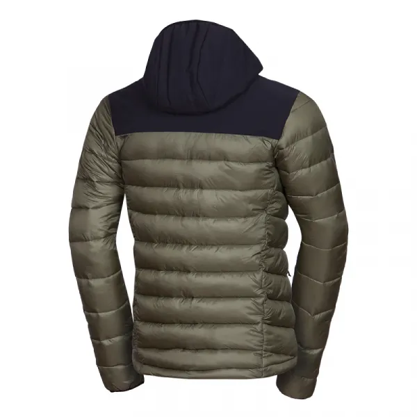 Pánska turistická bunda NORTHFINDER FEDERICO-550blackdarkgreen