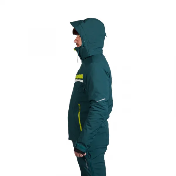 Pánska lyžiarska bunda NORTHFINDER UGO-640inkbluegreen