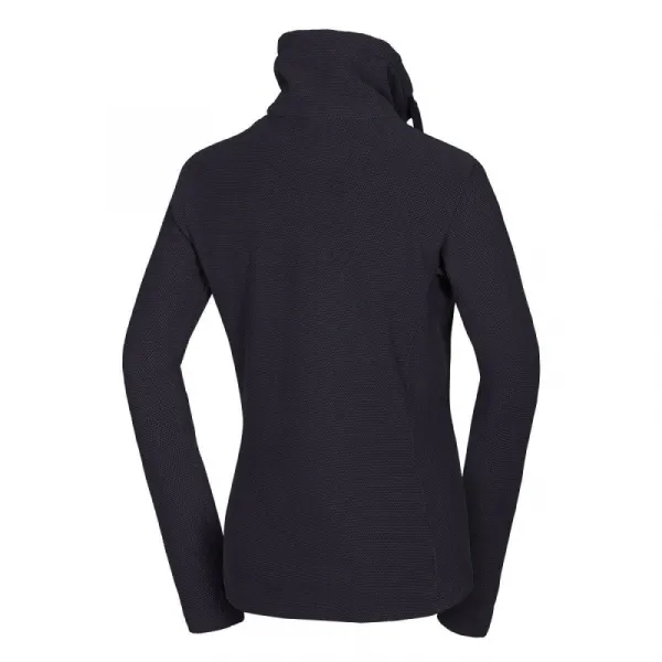 Dámska zateplená turistická mikina so zipsom NORTHFINDER TAMMY-269black