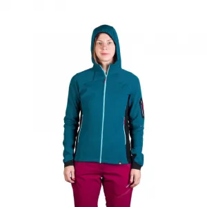 Dámska turistická mikina so zipsom NORTHFINDER DARLA-630inkblueblack