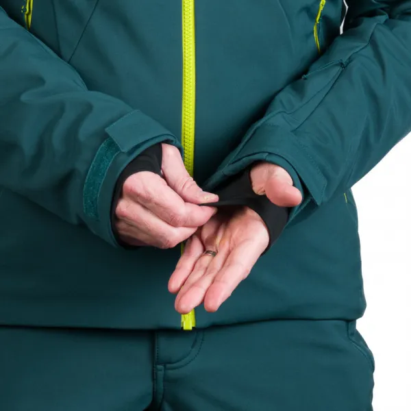Pánska lyžiarska bunda NORTHFINDER UGO-640inkbluegreen