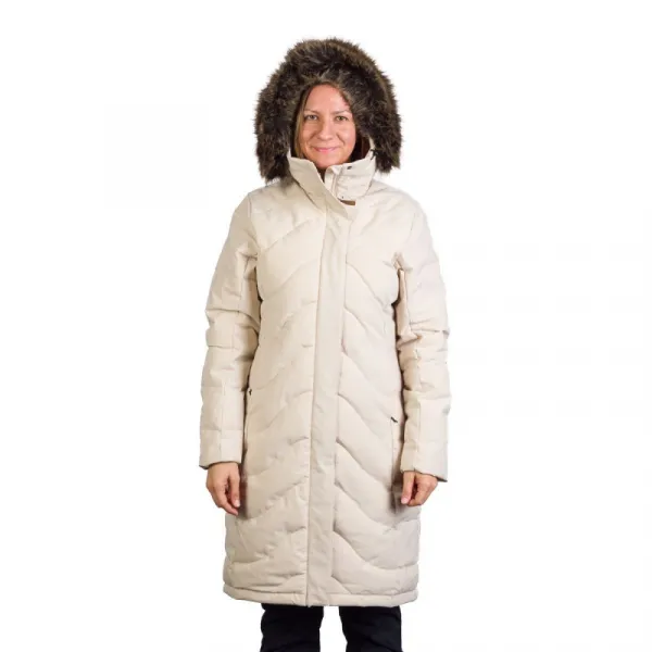 Dámska bunda NORTHFINDER ROBIN-529creamwhite