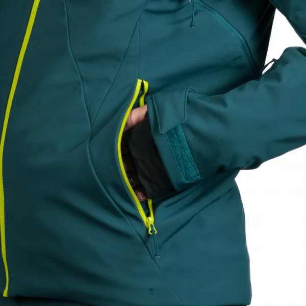 Pánska lyžiarska bunda NORTHFINDER UGO-640inkbluegreen
