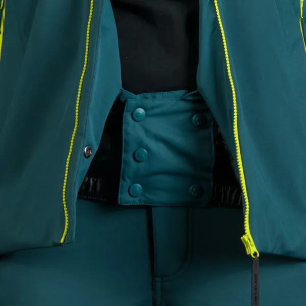 Pánska lyžiarska bunda NORTHFINDER UGO-640inkbluegreen