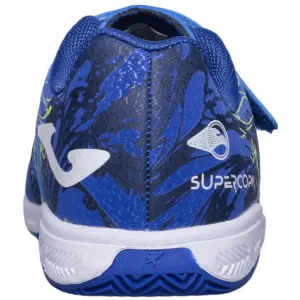 Chlapčenské futbalové kopačky halové JOMA Super Copa 2403 K IC royal blue