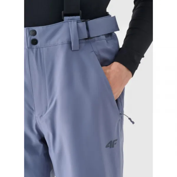Pánske lyžiarske nohavice 4F TROUSERS FNK-WAW24TFTRM0756-32S-DENIM