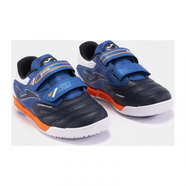 Chlapčenské futbalové kopačky halové JOMA Cancha 2403 K IC navy blue royal blue