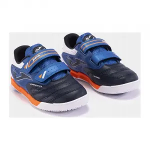 Chlapčenské futbalové kopačky halové JOMA Cancha 2403 K IC navy blue royal blue