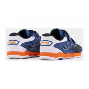 Chlapčenské futbalové kopačky halové JOMA Cancha 2403 K IC navy blue royal blue