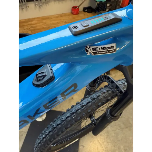 Horský elektrobicykel MONDRAKER Sly R, marlin blue racing silver obsidian grey