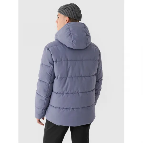 Pánska lyžiarska bunda 4F TECHNICAL JACKET-WAW24TTJAM580-32S-DENIM