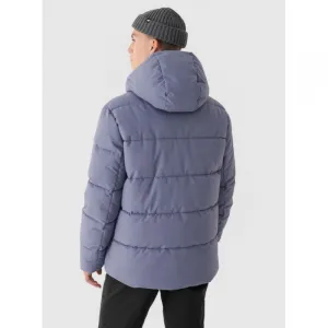 Pánska lyžiarska bunda 4F TECHNICAL JACKET-WAW24TTJAM580-32S-DENIM