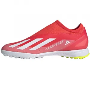 Pánske futbalové kopačky turfy ADIDAS X Crazyfast League LL M TF solar red white solar yellow