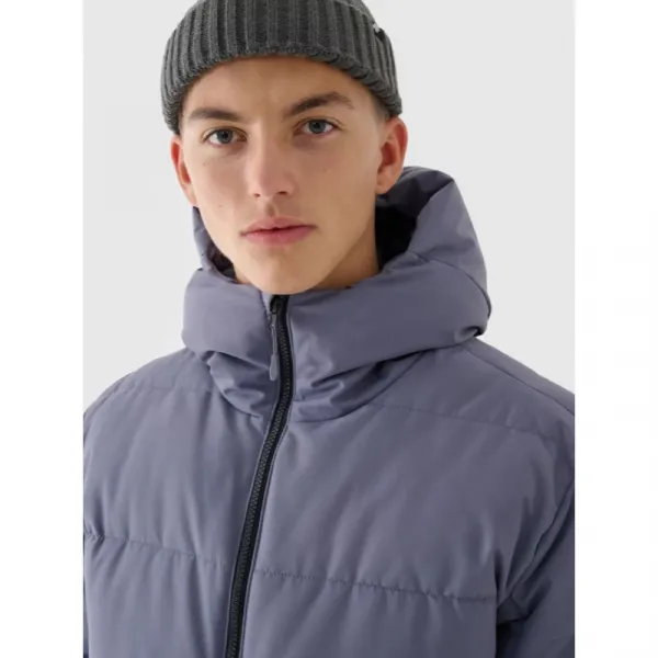 Pánska lyžiarska bunda 4F TECHNICAL JACKET-WAW24TTJAM580-32S-DENIM