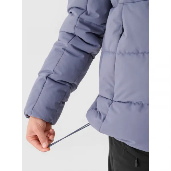 Pánska lyžiarska bunda 4F TECHNICAL JACKET-WAW24TTJAM580-32S-DENIM