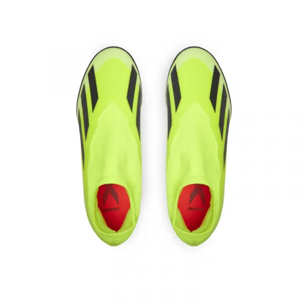 Pánske futbalové kopačky turfy ADIDAS X Crazyfast League M TF solar yellow core black cloud white