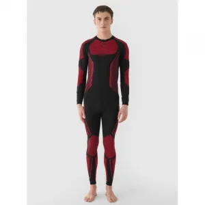 Pánske termo nohavice 4F SEAMLESS UNDERWEAR-WAW24USEAM166-62S-RED