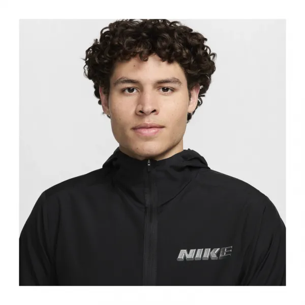 Pánska tréningová mikina so zipsom NIKE DF FORM GFX JKT HD