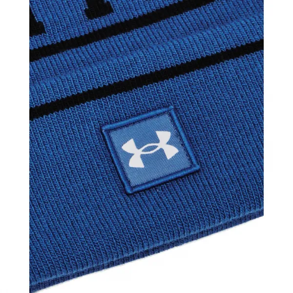Pánska zimná čiapka UNDER ARMOUR M Halftime Pom Beanie-BLU