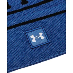 Pánska zimná čiapka UNDER ARMOUR M Halftime Pom Beanie-BLU