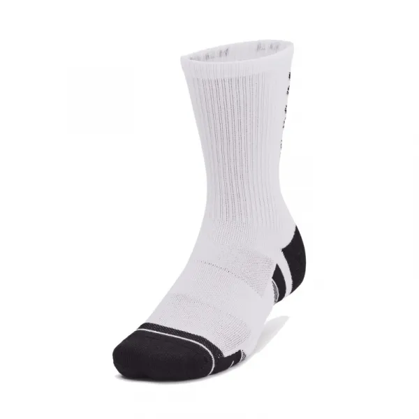 Ponožky UNDER ARMOUR 3 PACK-UA Perf Tech Nov Crew-WHT