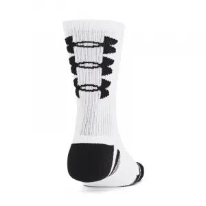 Ponožky UNDER ARMOUR 3 PACK-UA Perf Tech Nov Crew-WHT
