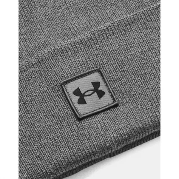 Pánska zimná čiapka UNDER ARMOUR UA Halftime Cuff-GRY 015