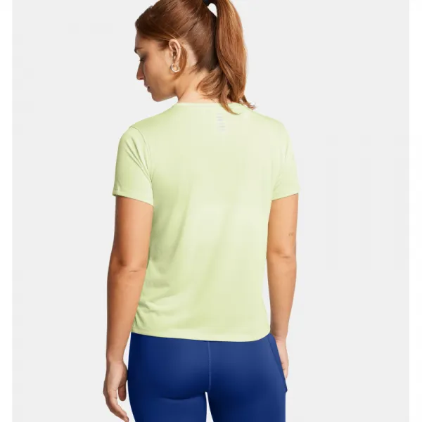 Dámske tréningové tričko s krátkym rukávom UNDER ARMOUR UA Launch Shortsleeve-GRN