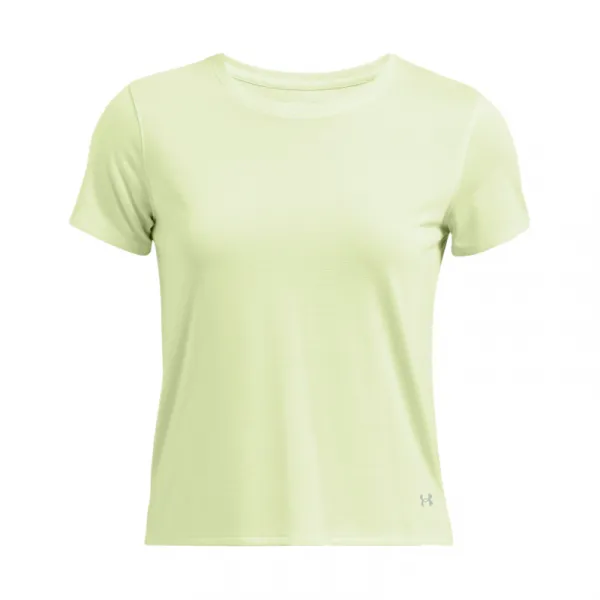 Dámske tréningové tričko s krátkym rukávom UNDER ARMOUR UA Launch Shortsleeve-GRN