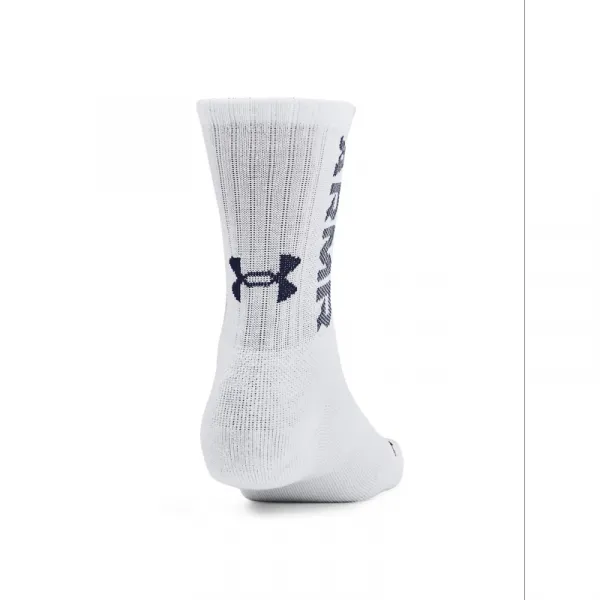 Ponožky UNDER ARMOUR 3 PACK-UA 3-Maker Mid-Crew-WHT
