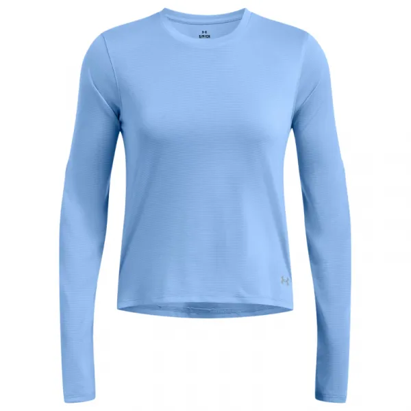 Dámske tréningové tričko s dlhým rukávom UNDER ARMOUR UA Launch Longsleeve - BLU