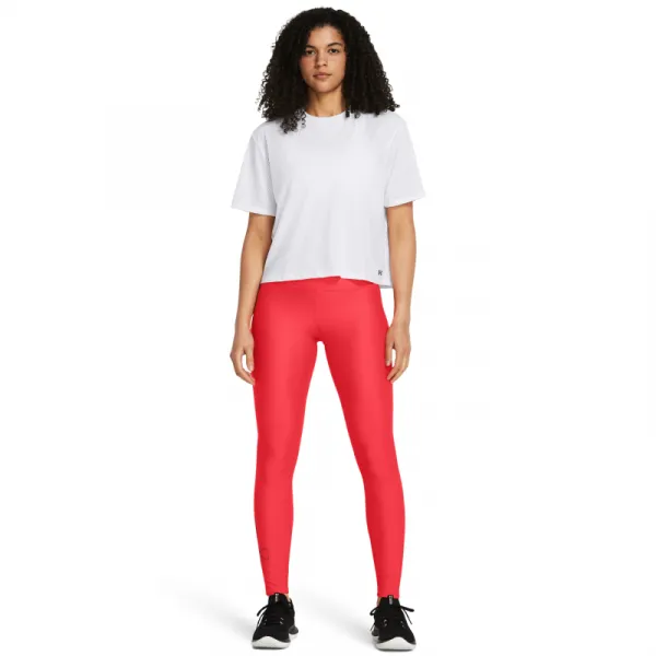 Dámske legíny UNDER ARMOUR Tech Branded Legging-RED