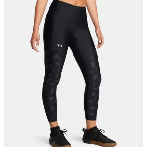 Dámske legíny UNDER ARMOUR Tech Print Panel Ankle Leg-BLK