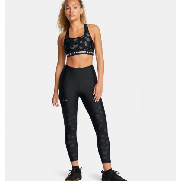 Dámske legíny UNDER ARMOUR Tech Print Panel Ankle Leg-BLK