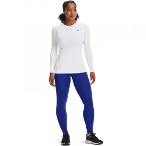 Dámske tréningové tričko s dlhým rukávom UNDER ARMOUR UA CG Authentics Crew-WHT