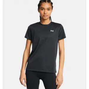Dámske tréningové tričko s krátkym rukávom UNDER ARMOUR Tech Riddle SSC-BLK