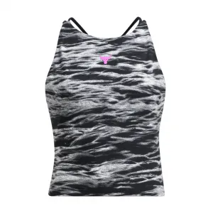 Dámska tréningová športová podprsenka UNDER ARMOUR PROJECT ROCK PROJECT ROCK Lets Go BTB Top Pt-BLK
