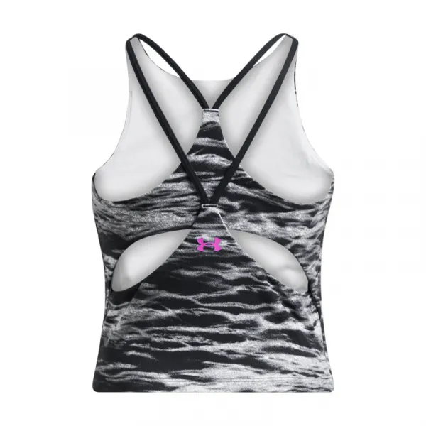 Dámska tréningová športová podprsenka UNDER ARMOUR PROJECT ROCK PROJECT ROCK Lets Go BTB Top Pt-BLK