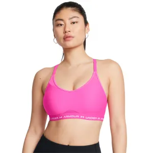 Dámska tréningová športová podprsenka UNDER ARMOUR UA Crossback Low Bra-PNK