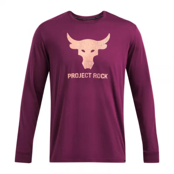 Pánske tričko s dlhým rukávom UNDER ARMOUR PROJECT ROCK UA PROJECT ROCK BRAHMA BULL LS-PPL